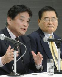 亀井静・河村氏が新党 反ＴＰＰ、脱原発掲げ