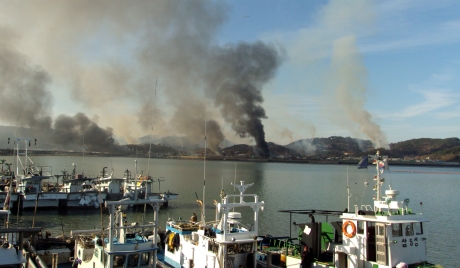 北朝鮮の砲撃から２年 いまだ緊張感漂う韓国延坪島