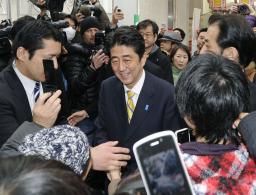 安倍氏、党首討論「応じる」＝２９日で調整【１２衆院選】