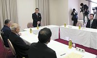 知事「建設容認ではない」・・・中間施設調査受け入れ