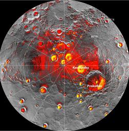 水星に大量の氷存在 ／ ＮＡＳＡ探査機が初確認