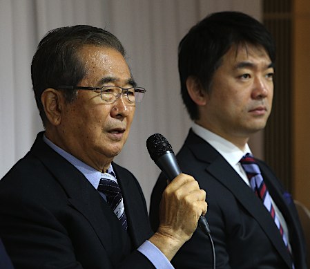 「維新」幹事長、原発公約見直さない方針