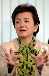 嘉田氏 原発再稼動条件付き容認？番組後に釈明