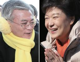 ２０１２韓国大統領選:中傷合戦エスカレート 初の週末、両者が経済再生訴え