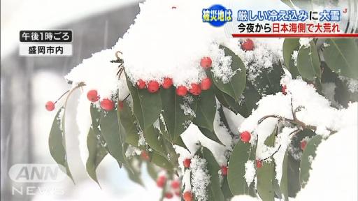 日本海側を中心に広範囲で大雪…週末は大荒れに