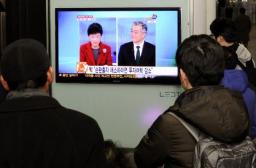 韓国大統領選、福祉・財閥で舌戦 ２度目のＴＶ討論