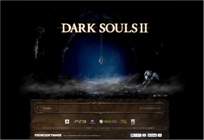 最新作『DARK SOULS II』公式サイトオープン! 最新トレーラー映像も公開へ