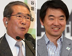 維新内紛？橋下氏「首相は安倍氏」に石原氏反発