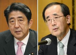 ２％物価目標の検討要請＝政策協定も—安倍氏と白川総裁が初会談