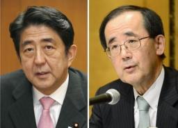 日銀:物価目標２％に 白川総裁、歩み寄り 次期政権との和解演出