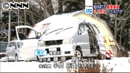 ２人死亡、１１人重軽傷＝トラックとワゴン車衝突—北海道