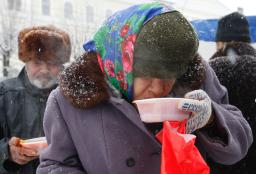 寒波で１２０人超死亡 ロシア、首都で氷点下２６度