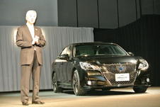 【トヨタ クラウン 新型発売】加藤副社長「日本にふさわしい高級車に仕上がった」