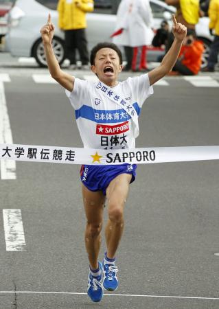 箱根駅伝往路、上武大は１６位 群馬