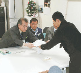 山田町が宮古署に「大雪」資料提出