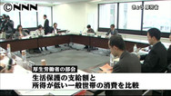 47NEWS ＞ 共同ニュース ＞ 厚労相「全体で引き下げ」と明言 生活保護の支給水準