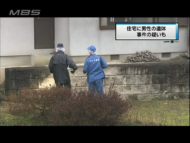 一人暮らしの８７歳男性死亡、首に複数の刺し傷 奈良