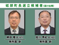 三川町議選告示 定数１０に１１人