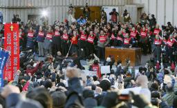 「オスプレイ配備撤回を」東京で4000人余が集会