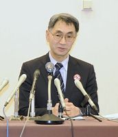 青森市長選 鹿内氏、再選出馬表明