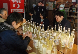 立春フレッシュ朝搾り 石川・白山で日本酒出荷