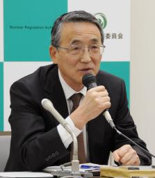 規制委の田中委員長、報告書案の事前提供を陳謝