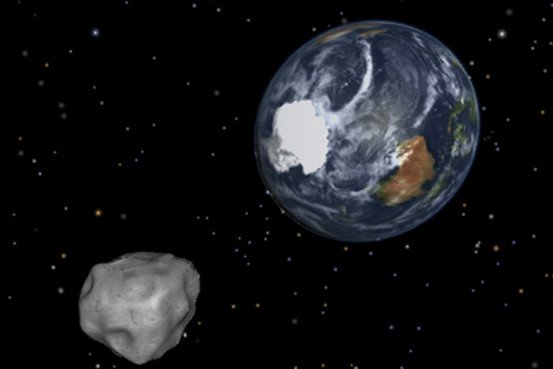 小惑星が来週、地球に接近