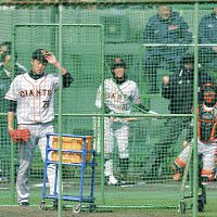 沢村、初打撃投手で４０球！球威で圧倒