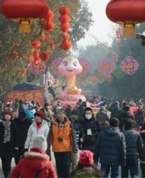 春節の爆竹・花火激減＝大気汚染憂い自粛－北京