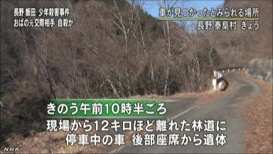 長野１９歳男性殺害事件 伯母の元交際相手が自殺か