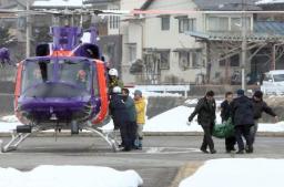 西穂高岳:遭難の男女、心肺停止状態で発見