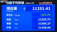 日経平均１万１２５１円４１銭 １３日終値（東京都）