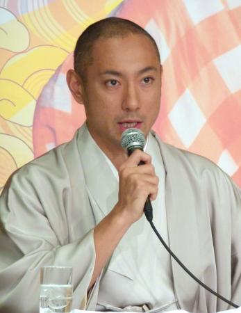 海老蔵、熱演約束「一生懸命務めるしかない」