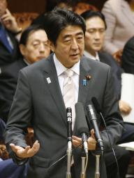 安倍首相:ＴＰＰ 基本方針を踏まえ交渉参加探る考え示唆