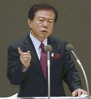 「官僚主権」打破訴え 猪瀬都知事「改革のうねりを」