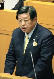 竹山・堺市長出馬正式表明 維新は対抗馬擁立へ