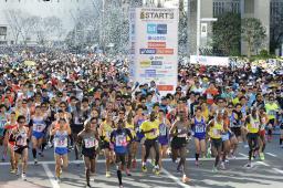 ４位の前田「底力が出た」／東京マラソン