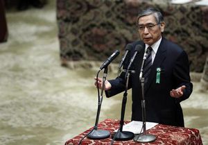 デフレ脱却へ「何でもやる」＝次期日銀総裁候補の黒田氏—衆院で所信聴取