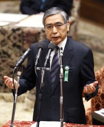 黒田日銀総裁候補:物価目標「一日も早く実現」…所信聴取