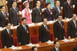 中国全人代が開幕 温首相が最後の政府活動報告