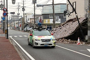 Google、福島県浪江町のストリートビューの撮影開始、公開は数ヶ月後