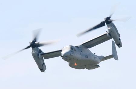 みなかみ上空 説明なし オスプレイ訓練、県に通知