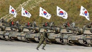 韓国国防省「北朝鮮、多様な訓練」 挑発を警戒