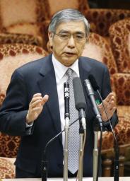 黒田氏、政府の実需創造に期待 日銀総裁候補が所信聴取