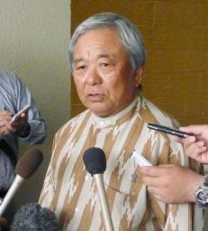 辺野古移設、実現性低い＝名護漁協から話聞く－沖縄知事