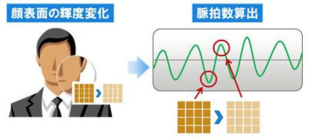 富士通研究所、スマホのカメラから最短5秒で脈拍を計測する技術を発表