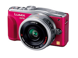 パナソニック、料理認識やWi-Fi・NFC対応のミラーレス一眼「LUMIX GF6」