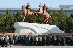 47NEWS ＞ 共同ニュース ＞ 平壌、太陽節控え祝賀ムード 金正恩氏は報告大会欠席