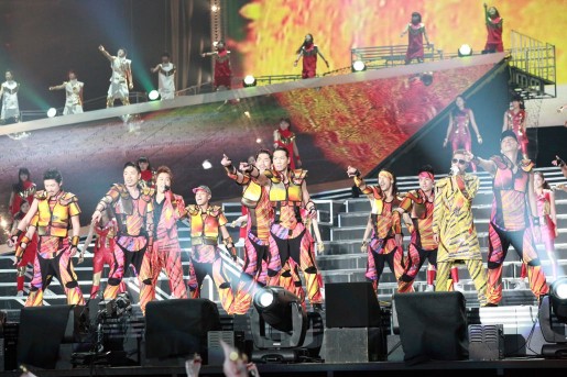 ＥＸＩＬＥ 来年はお祭り騒ぎ ５大ドームツアー開幕でサプライズ発表