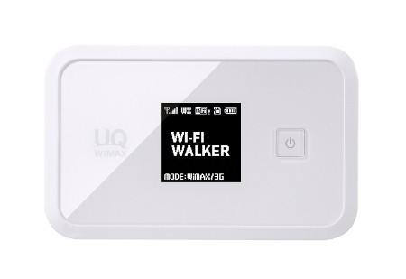 UQ、大容量バッテリ搭載のWiMAX/3G対応ルーター「Wi-Fi WALKER WiMAX」発表